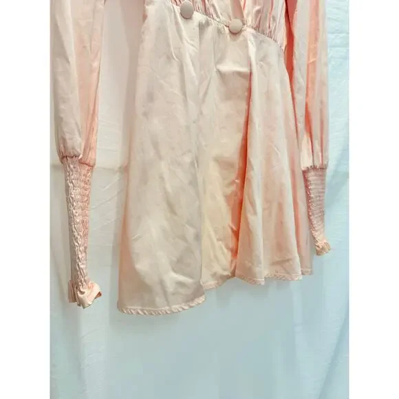 Fete Imperiale Chloris Dress Pink Tuxedo Dress Event‎ Met Gala Red Carpet US4 - Picture 7 of 9